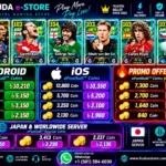 HUDA e-STORE eFootball Coins Special Offer 2026 Android iOS Promo Japan Worldwide
